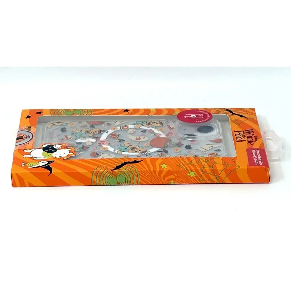 Disney Winnie the Pooh Halloween iPhone 13 / 14 / 15 Case Skinny Dip Glitter NIB
